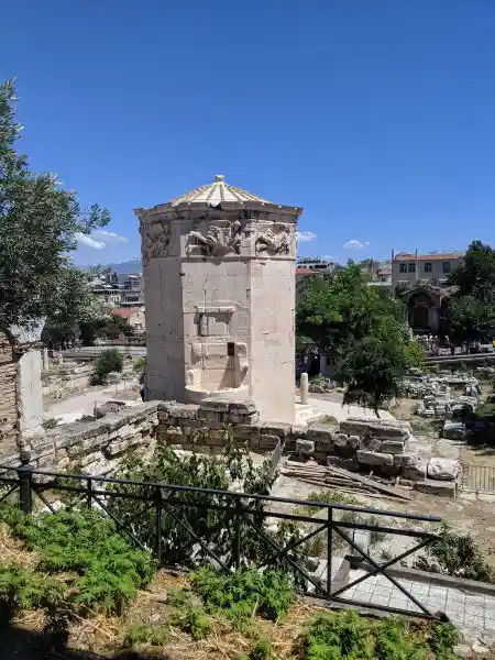 Tower of the Winds in Roman Agora
